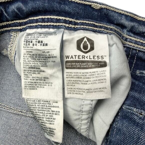 Levi's Ribcage Straight Ankle Utility Jean Women's Size 24 - Picture 6 of 11